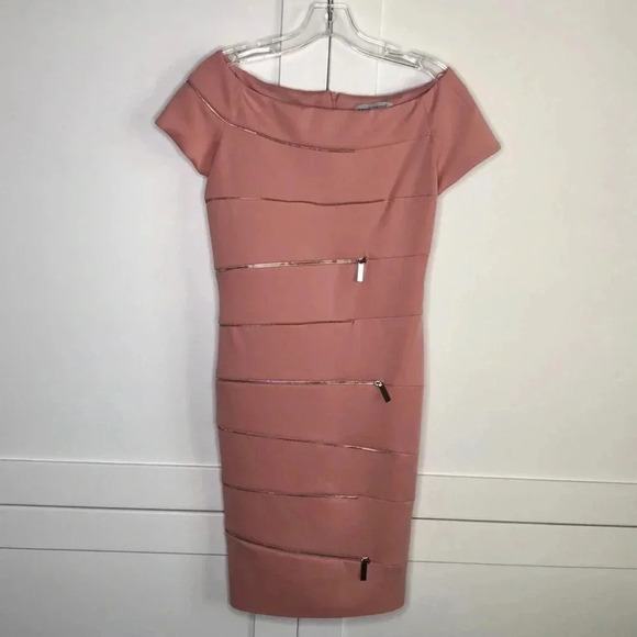 RINASCIMENTO Body Con Zipper Dress - Picture 1 of 8